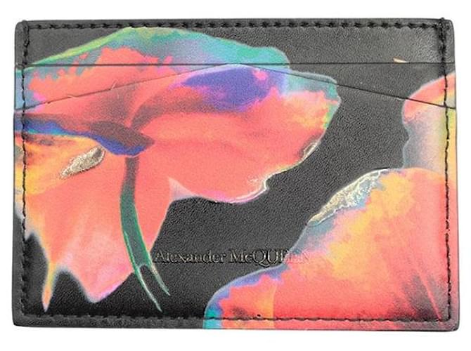 Alexander Mcqueen Tarjetero Skull Multicolor - vista 2