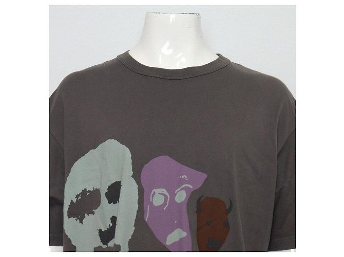 Dior Graues Baumwoll-T-Shirt für Herren Braun - Ansicht 2