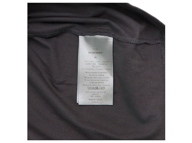 Dior Graues Baumwoll-T-Shirt für Herren Braun - Ansicht 6