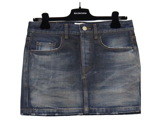 Balenciaga Minifalda de denim - vista 2