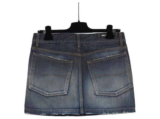 Balenciaga Minifalda de denim - vista 4