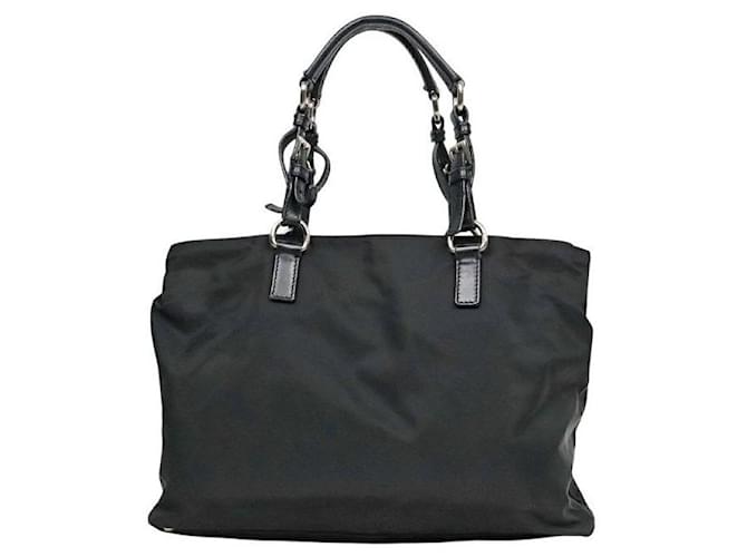 Prada Borsa Tote Pocono Nera Nero - vista 3