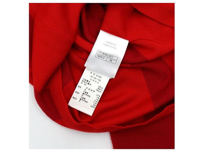 Chanel Red Cocoonage Hoodie Pullover Half-Zip Strickpullover für Damen Saison - Ansicht 6
