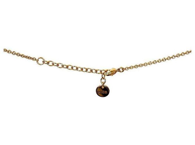 Dior Petit CD Halskette Blau-Gold - Ansicht 3
