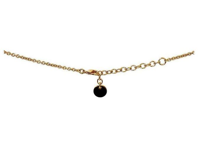 Dior Petit CD Halskette Blau-Gold - Ansicht 4