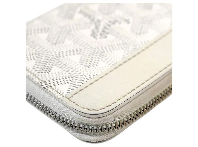 Goyard Weißes Mini-Portemonnaie - Ansicht 7