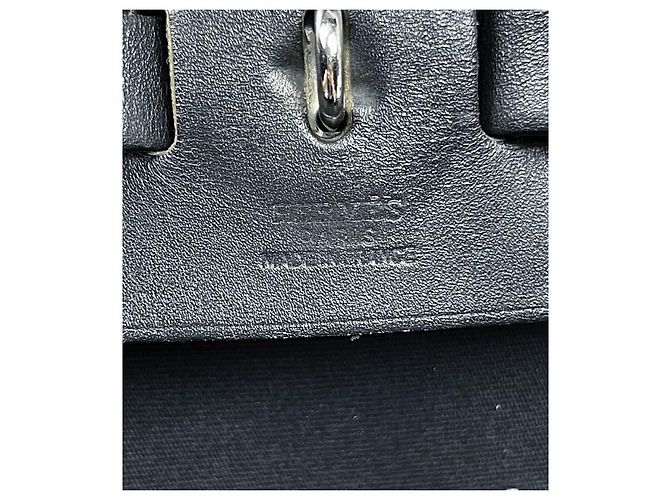 Hermès Mochila cuadrada negra con estampado H Negro - vista 12