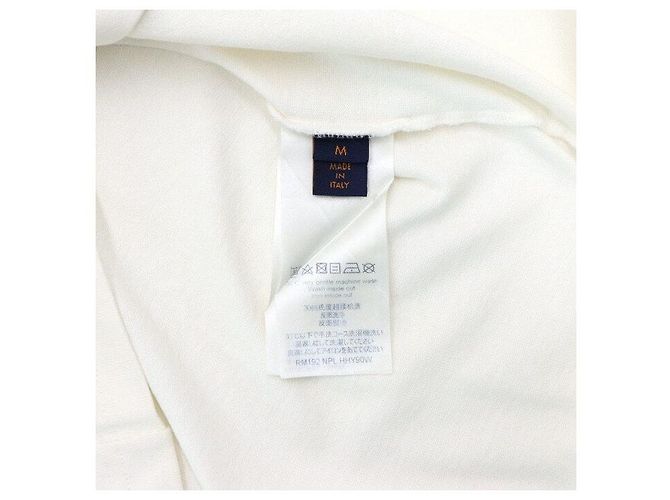 Louis Vuitton T-shirt de manga curta para homem em algodão com estampado Smoke - vista 7