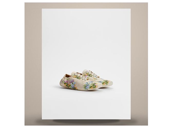 Cannage Dior Sneaker Keur Multi Color Secret Garden Jacquard - vue 4