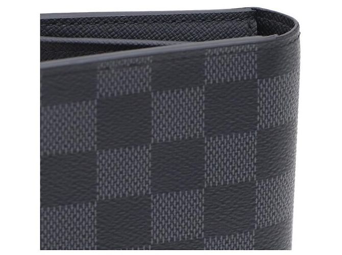 Louis Vuitton Damier Graphite Brazza Wallet Black - view 4