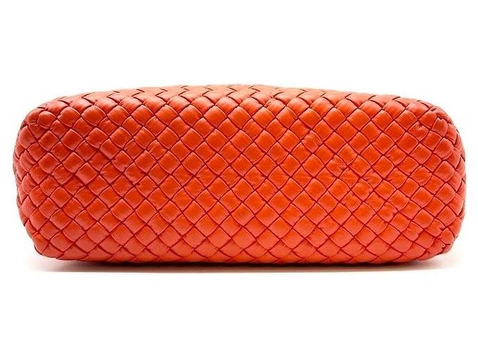 Bottega Veneta Borsa Tote Intrecciato Rosso - vista 8