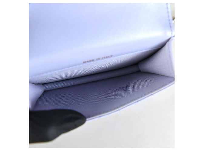 Chanel WOC Chain Wallet mit oberem Griff Weiß - Ansicht 5