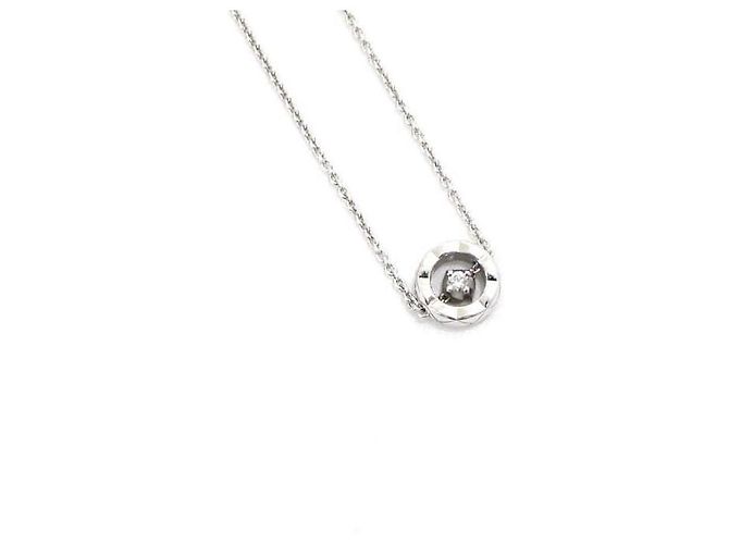 Chanel Pulseira Feminina Coco Crush acolchoada em ouro branco com diamantes Carat Preto - vista 8