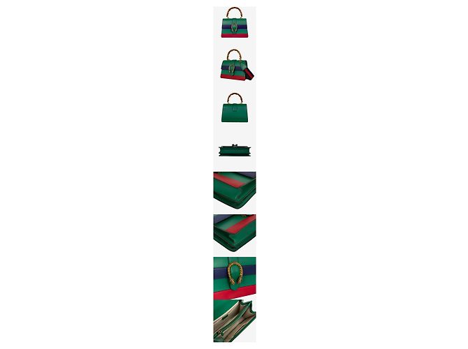 Gucci Dionysus Bamboo Medium Multicolor - vista 2
