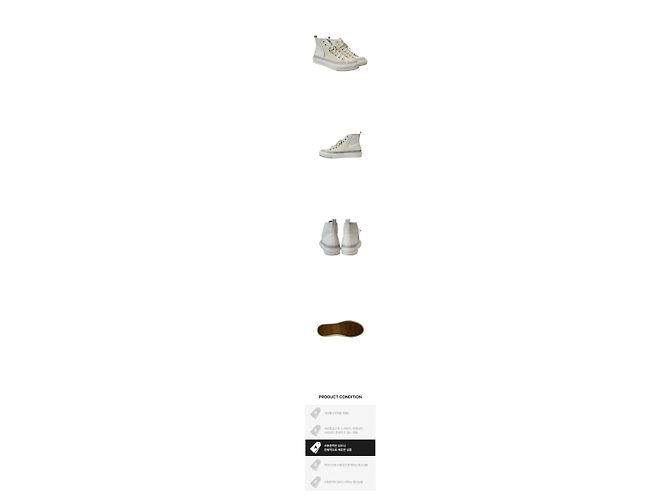 Louis Vuitton Sneakers alte Bianco - vista 2