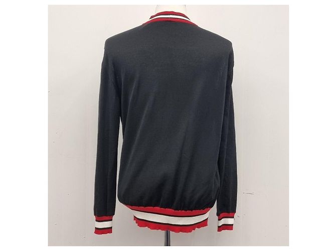 Balmain V-Ausschnitt-Cardigan mit Goldknöpfen - Ansicht 8