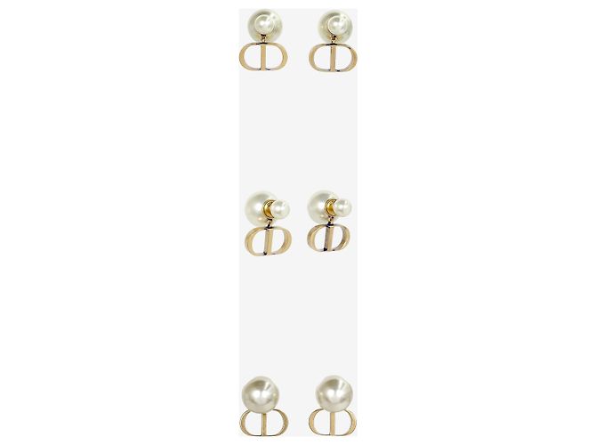Dior Orecchini Tribal Pearl Antique Bianco - vista 2