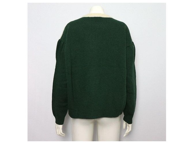 Miu Miu Mohair-Intarsia-Strickpullover für Damen - Ansicht 4