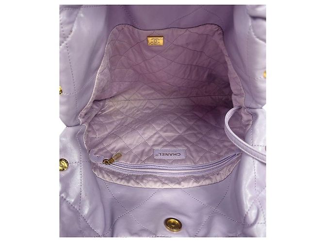 Chanel Borsa a tracolla viola Porpora - vista 11