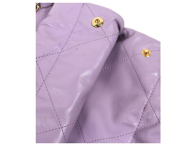 Chanel Borsa a tracolla viola Porpora - vista 9