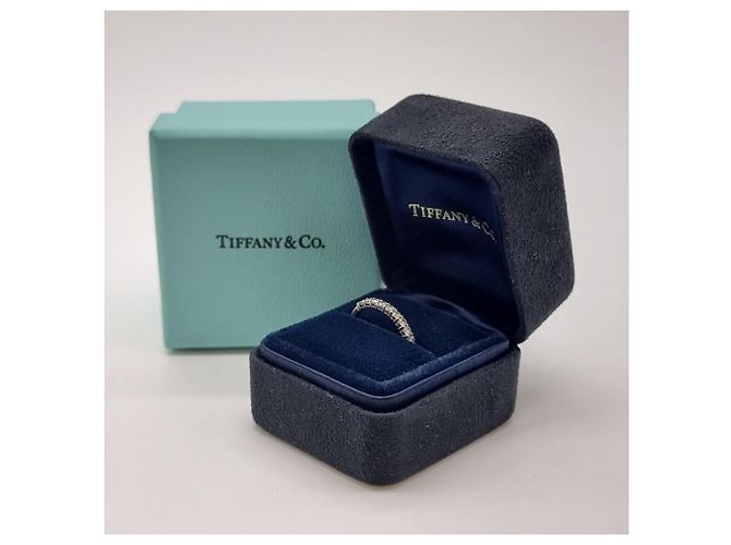 Tiffany & Co Anello Eternity Mezzo Diamante Multicolore - vista 10