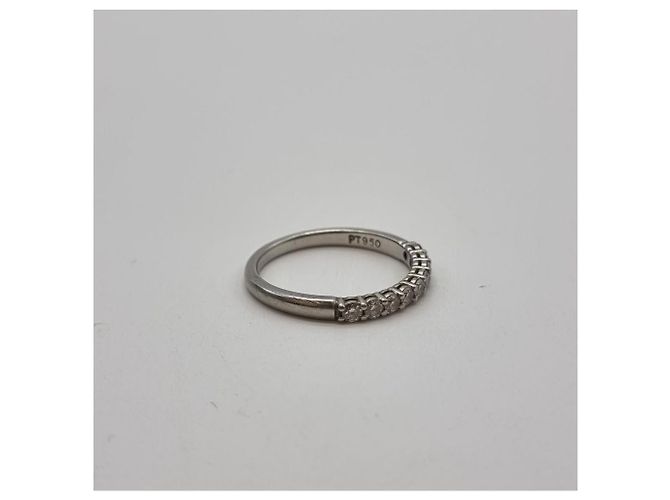 Tiffany & Co Anello Eternity Mezzo Diamante Multicolore - vista 6