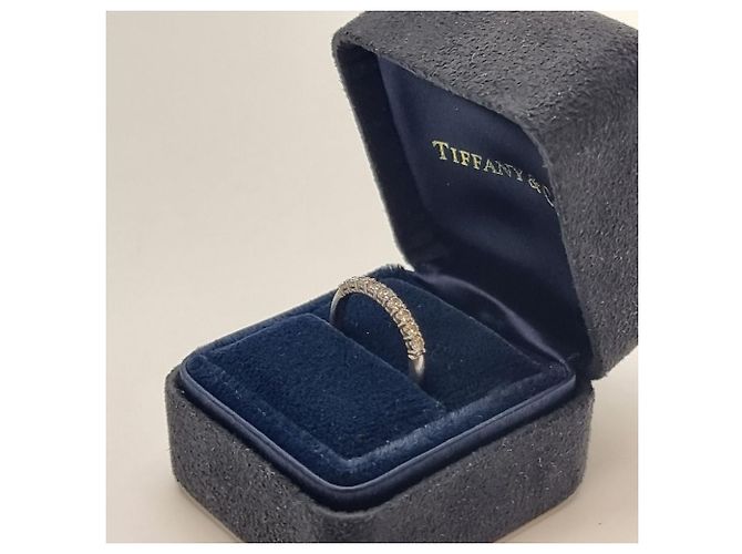 Tiffany & Co Anello Eternity Mezzo Diamante Multicolore - vista 8