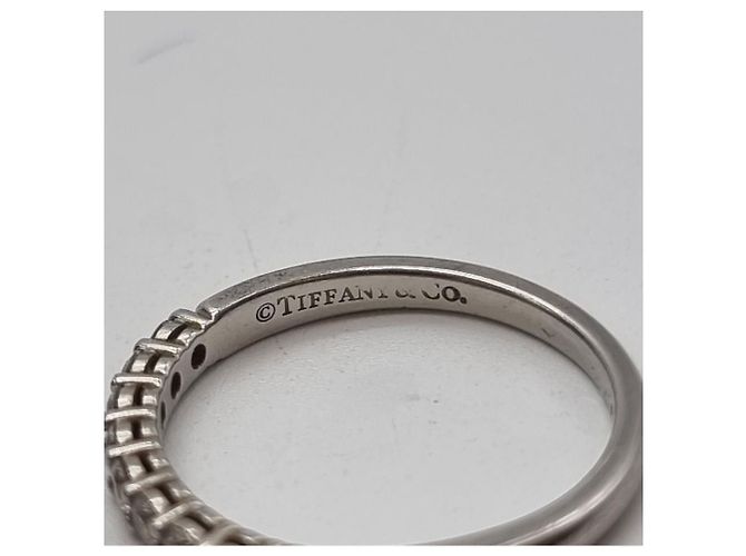 Tiffany & Co Anello Eternity Mezzo Diamante Multicolore - vista 9