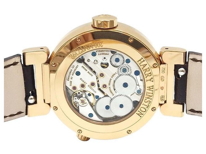 Harry Winston Reloj Premier Gold Rosa - vista 3