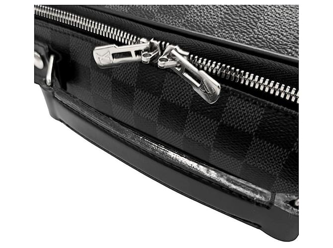 Louis Vuitton Valigetta Graphite Marrone - vista 3