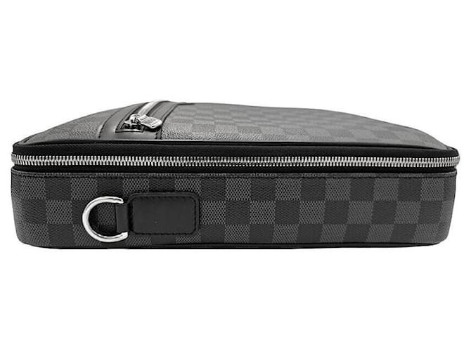 Louis Vuitton Valigetta Graphite Marrone - vista 4