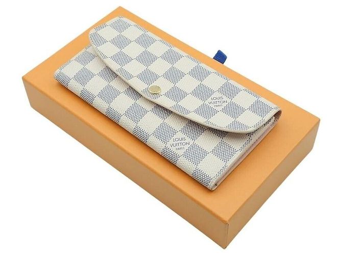 Louis Vuitton Cartera Azur Emily Azul - vista 7