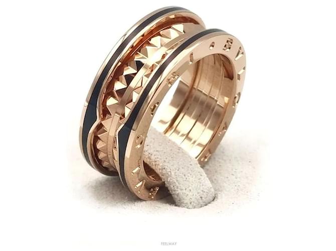 Bulgari Keramik-Sperrring Pink - Ansicht 4