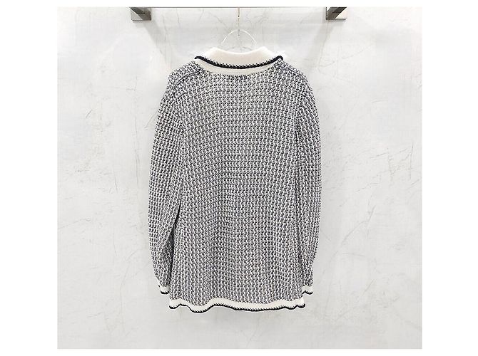 Chanel Chaqueta de tweed de algodón con botones para mujer Multicolor - vista 2