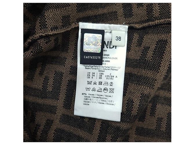 Fendi Jersey de punto Motif - vista 5
