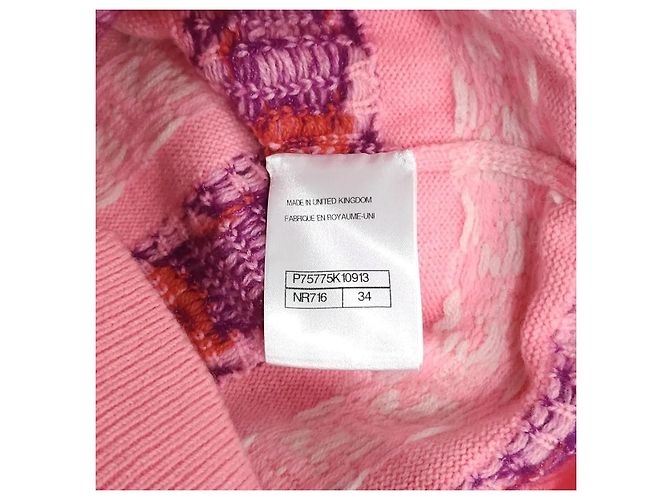 Chanel Jersey de cachemira rosa - vista 7