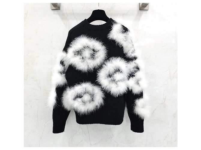 Chanel Jersey de cachemira Runway Plata - vista 2
