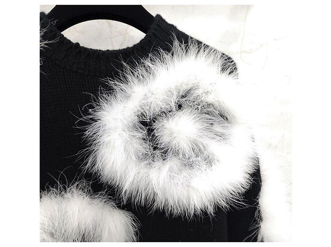 Chanel Jersey de cachemira Runway Plata - vista 3