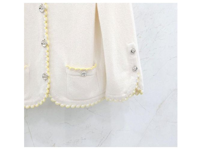 Chanel Cruise CC Button Kaschmir-Cardigan Mehrfarben - Ansicht 4