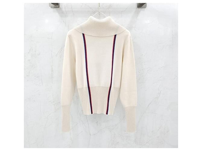 Dior Alps Kaschmirstrickpullover mit Stehkragen Silber - Ansicht 2
