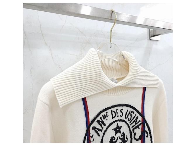 Dior Alps Kaschmirstrickpullover mit Stehkragen Silber - Ansicht 3