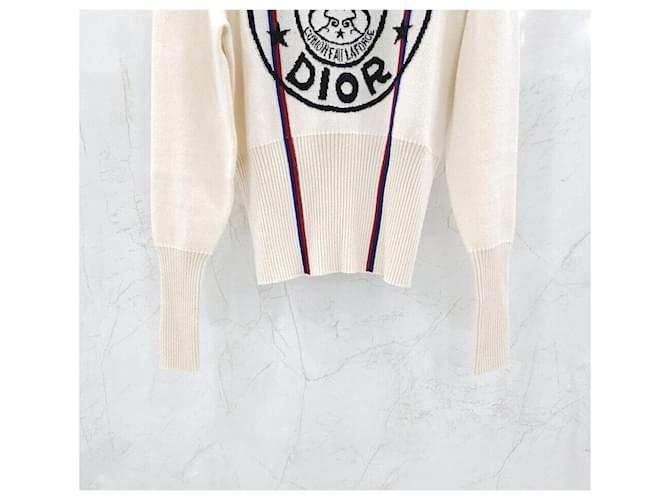 Dior Alps Kaschmirstrickpullover mit Stehkragen Silber - Ansicht 5