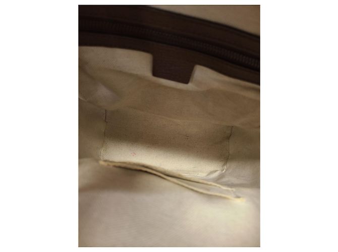 Gucci Zaino Piccolo Ophidia Web GG Supreme Beige Marrone - vista 4