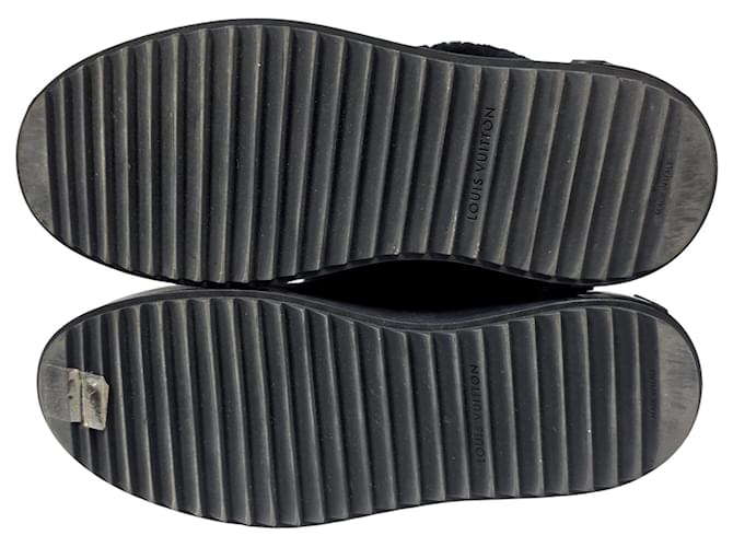 Louis Vuitton Botines planos Monogram Snowdrop Negro - vista 6