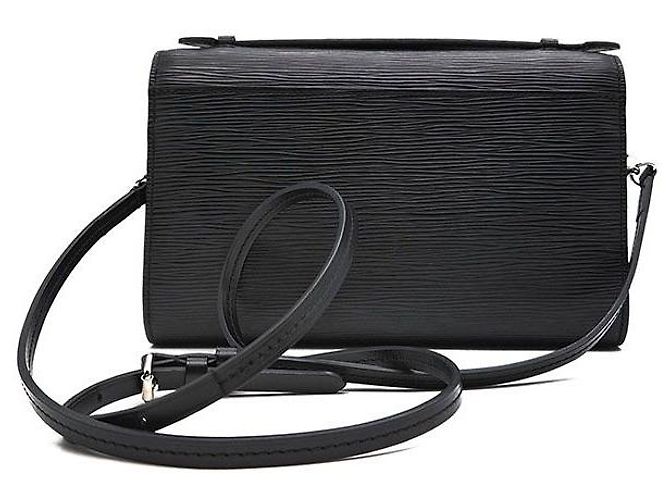 Louis Vuitton Epi Clery Nero - vista 3