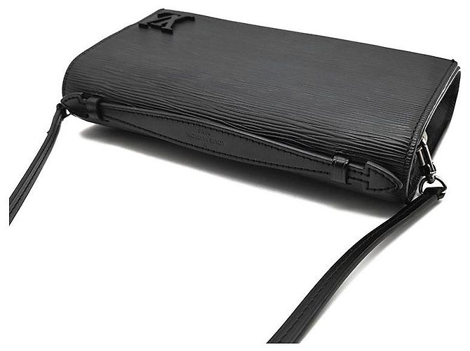 Louis Vuitton Epi Clery Nero - vista 6