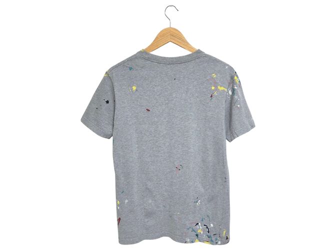Dior T-Shirt mit kurzen Ärmeln und Farbspritzern - Ansicht 2