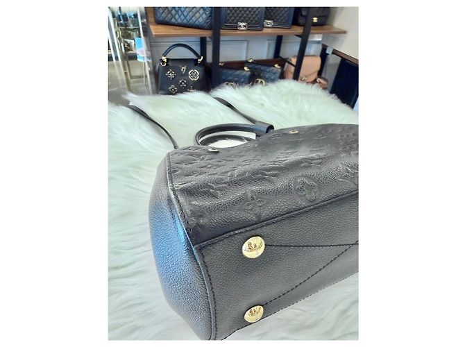 Louis Vuitton Montagne BB Empreinte Black Nero - vista 13