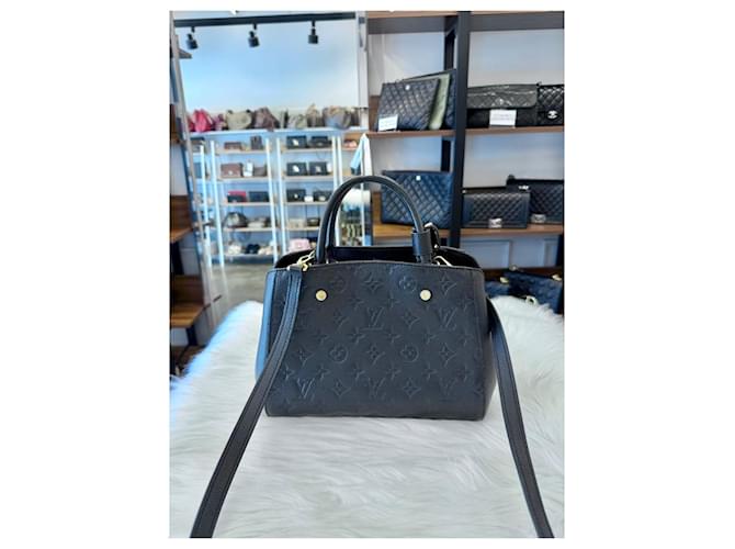 Louis Vuitton Montagne BB Empreinte Black Nero - vista 3