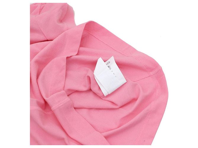 Dolce & Gabbana DG Logo Polo-Shirt mit kurzen Ärmeln Pink - Ansicht 8